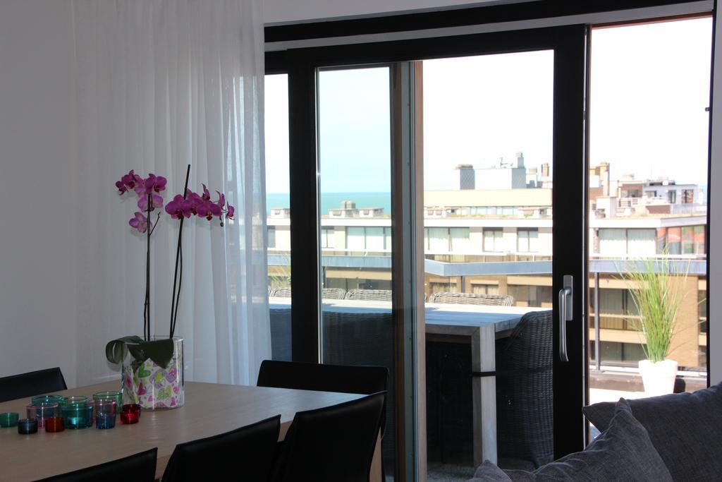 Duplex Penthouse Plaza Apartment De Panne Cameră foto