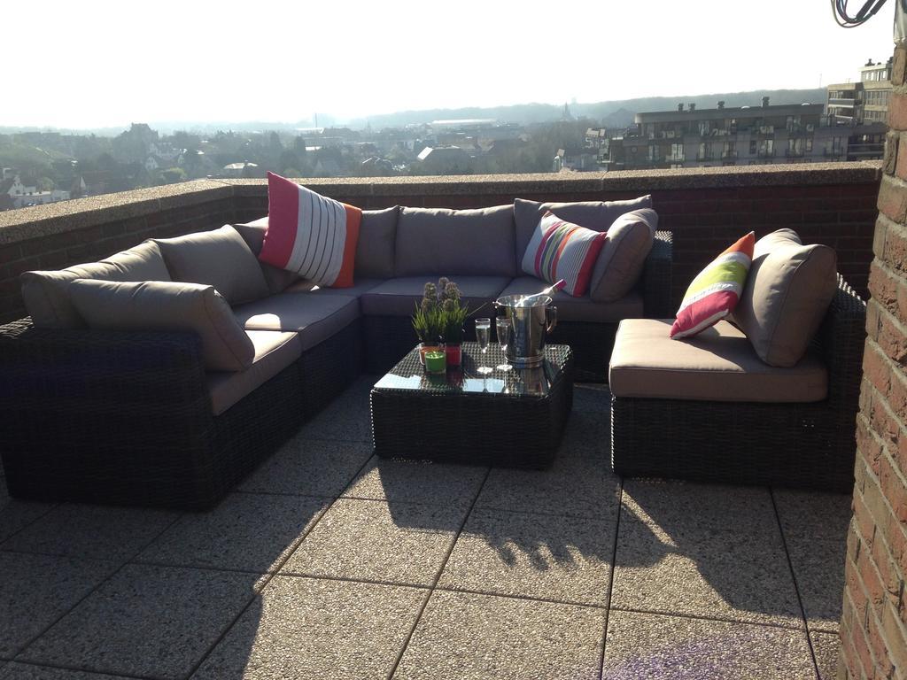 Duplex Penthouse Plaza Apartment De Panne Cameră foto